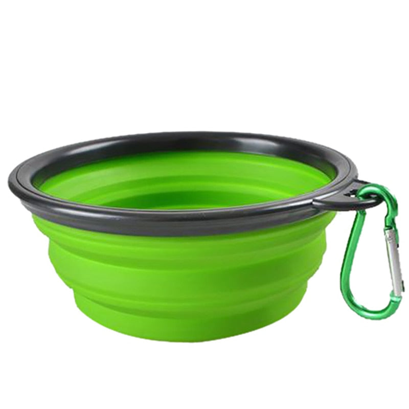 1000ml Foldable Vibrant Silicone Bowls