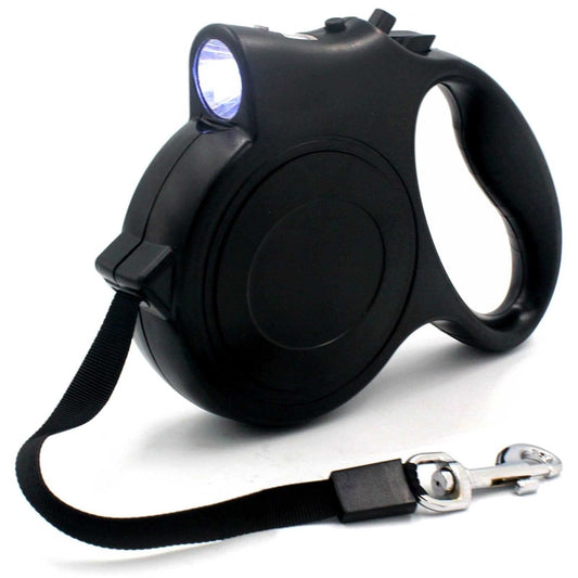 Retractable Automatic Leash with Flashlights