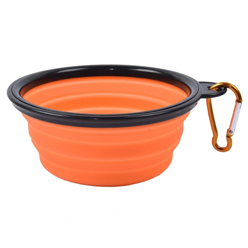 1000ml Foldable Vibrant Silicone Bowls