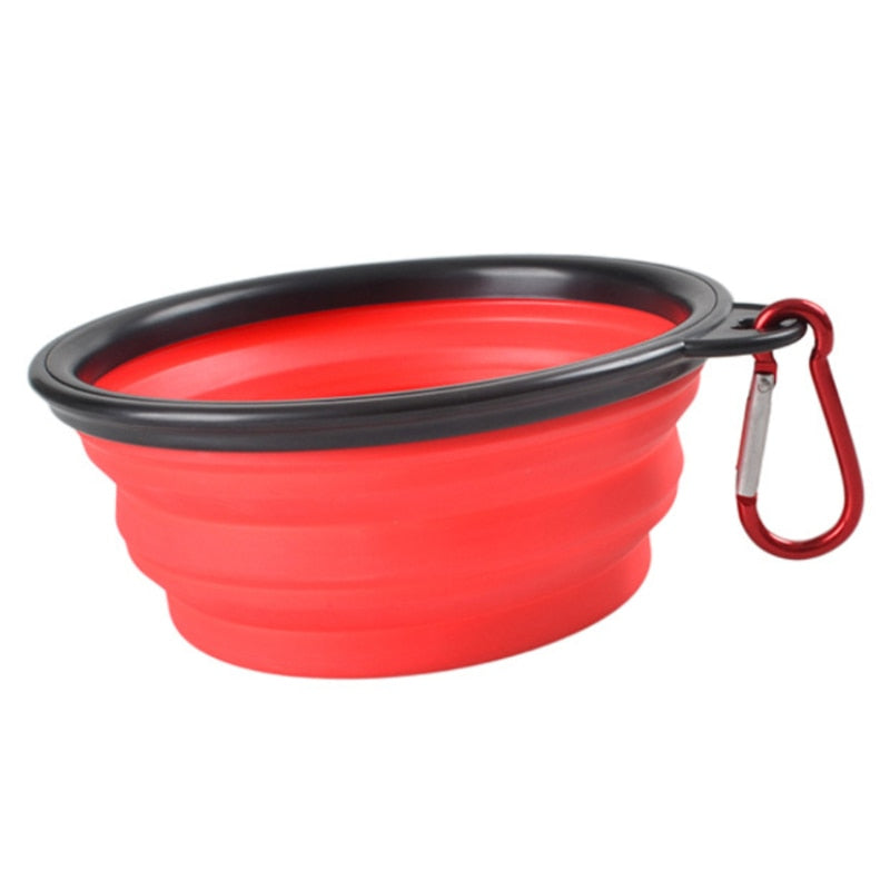 1000ml Foldable Vibrant Silicone Bowls