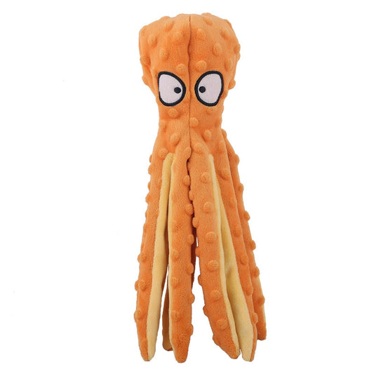 Interactive Squeaky Octopus Sound Fluffy Toys