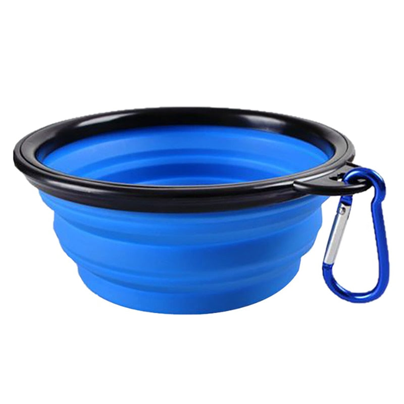 1000ml Foldable Vibrant Silicone Bowls